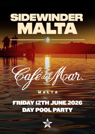 SIDEWINDER MALTA at Cafe del Mar
