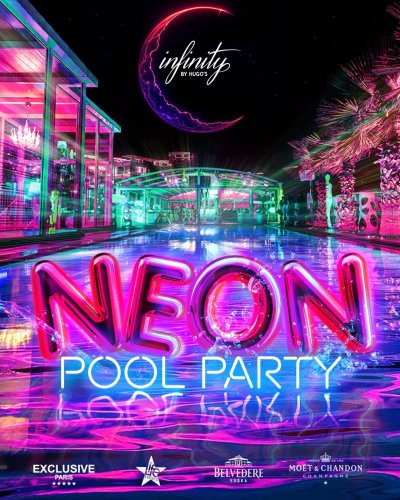 Neon Pool Party